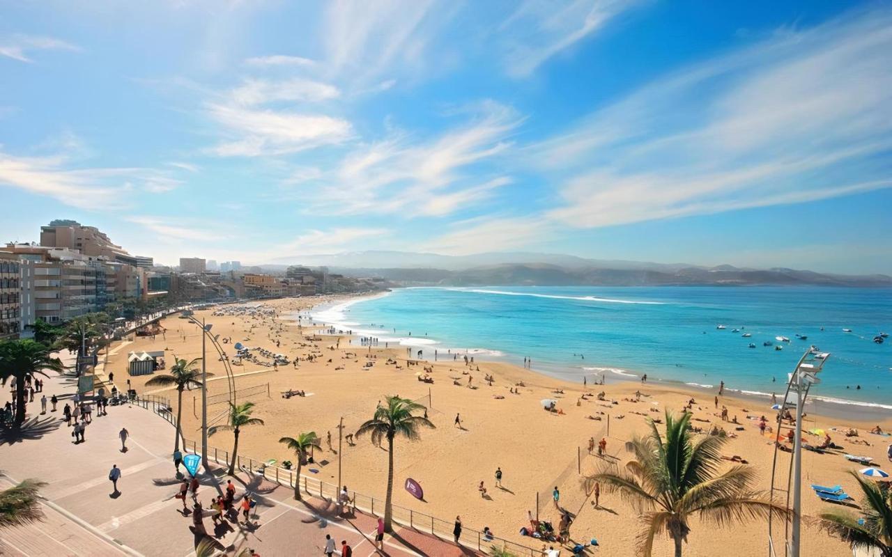 Upscale***Las Canteras Beach***Balcony Apartment Las Palmas de Gran Canaria Exterior photo